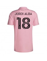 Inter Miami Jordi Alba #18 Domácí Dres 2023-24 Krátký Rukáv